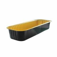 China Disposable Rectangle Aluminum Foil Baking Pan for Fast Food and Baking Bread Loaf on sale