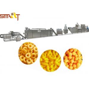 China Puff Snack Food Making Machine SS Material Snack Food Production Line supplier