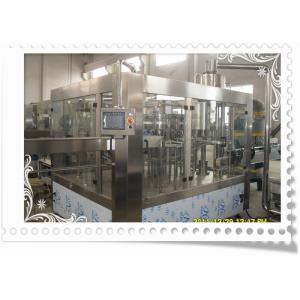 China PLC Control Beverage / Carbonated Drink Filling Machine Electric Driven 380V 50HZ supplier