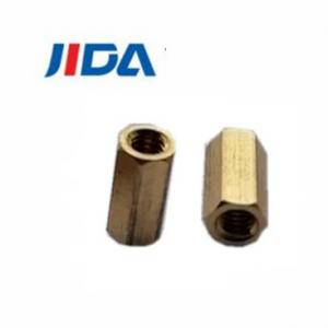 China Long Coupling Hex Nut Screws Galvanized Brass M12 1.25 Bolts DIN6334 supplier