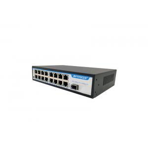 IP Cameras Power Over Ethernet POE Switch , Fast Ethernet POE Switch