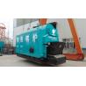Horizontal Wood Fired Steam Boiler Low Pollution Combustion Automatic And Chain