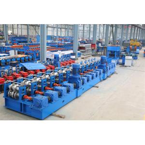 W Profile Highway Guardrail Roll Forming Machine 380v 50hz Two Waves Three Waves