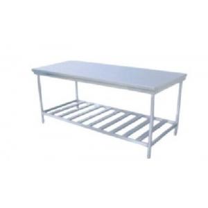 China Supermarket Equipment Stainless Steel Display Racks Commercial Work Bench supplier