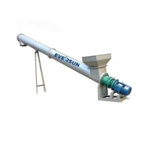 China Large Capacity Carbon Steel Flexible Auger Screw Conveyor supplier