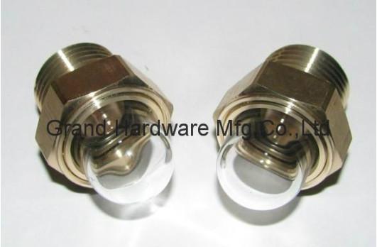 male NPT pipe threads 1/8",1/4",3/8",1/2",3/4"flow liquid indicators oil level