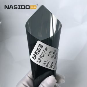 China High Performance Nano Ceramic Window Tint Film with PET80%+Glue imported20% No Haze and No Fogging wholesale