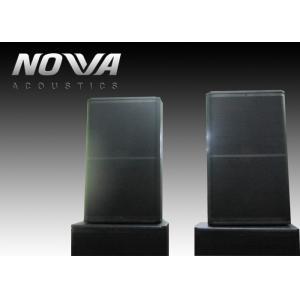 China Indoor Two Way Nightclub Speaker Systems Powerful With Textured Finish supplier