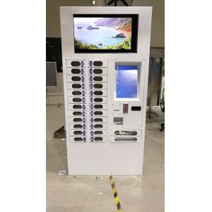 China E-Wallet Opearted Cabinet Locker Mobile Phone Charging Station With 21 Touch Screen supplier