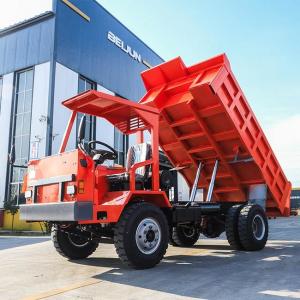 CE Hydraulic Diesel Underground Mining Truck 95HP Ten Ton Articulated Truck