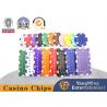 China 11.5-32g Iron Core Poker Dice Plastic Chips Support Customized Design wholesale