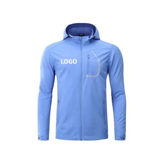 China Lightweight Warm Down Jacket Men Windbreaker Water Resistant Hooded Jacket supplier