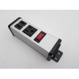 Aluminium Alloy Metal Power Strip With Usb Charging Ports For Tablet / Power Bank