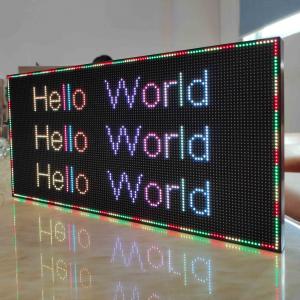 P3RGB Programmable LED Scrolling Sign For Shop Advertising OPEN