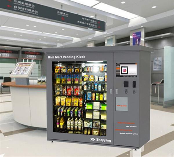 Cash Operated Refrigerated Drink Beer Wine Milk Soda Juice Cheese Vending