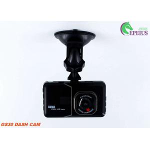 China GS30 1280*720 Car Dvr Camera Anti Shake 120 Degree With Microphone / Spearker supplier