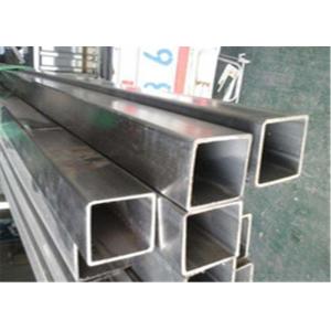 China Polished Finish Stainless Steel Square Pipe , 321 Stainless Steel Tubing Hollow Type supplier