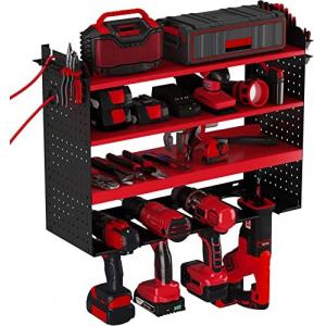 Carved Power Tool Rack The Ultimate Space-Saving Solution for Your Garage