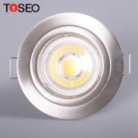 China Golden Fixed GU10 Recessed Downlight Fixtures 70mm Cut Out 2 Year Warranty on sale