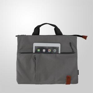 China Cotton Canvas Computer Laptop Sleeve Bags Large Capacity 150T supplier