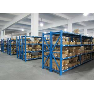 China Per Tier 300 Kg Heavy Duty Storage Shelves / Warehouse Steel Assembly Storage Rack supplier