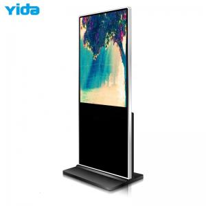 China 55in Indoor 4G Wifi Control LCD Touch Screen Kiosk With Build In Speakers supplier