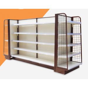 China Anti Rust Convenience Store Shelving Units / Supermarket Display Racks wholesale