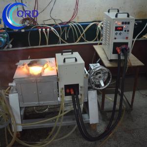 1650℃ Easy To Operate Induction Melting Furnace 1-20KHz Frequency 60KW