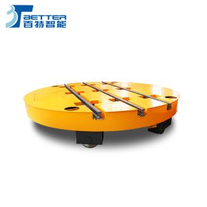 China Motorized Turntable Transfer Cart on Crossed Rails Handling wholesale