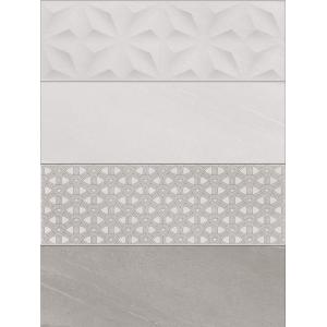 China Projeto decorativo de Grey And Yellow Color Warm do azulejo do teste padrão do círculo supplier