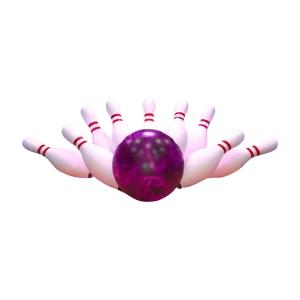 China Impact-Resistant 3.8lb Bowling Alley Pins Easy To Stack and Precisely Positioned wholesale