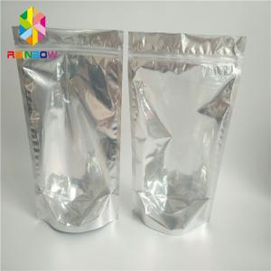 Custom One Side Clear Small Mylar Plastic Bags With Zip Lock