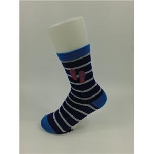 Breathable Oem Service Kids Cotton Socks Cool Mens By Different Color Stripes