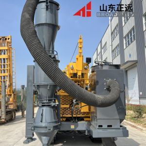 China 37t Lifting Force Crawler Water Well Drilling Rig with Fast Lifting Speed 30m/min and Air Consumption 16-55m3/min wholesale