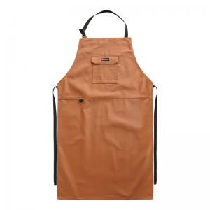 9oz Flame Resistant Apron , 100% Cotton 350gsm Twill Mens Work Apron