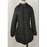 Grey Winter Padded Jacket Womens With Fur Lining Long Style M-2XL