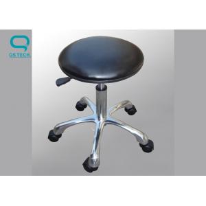 400-600mm Adjustable Height Cleanroom ESD Chairs Chrome Plated Five Star Feet