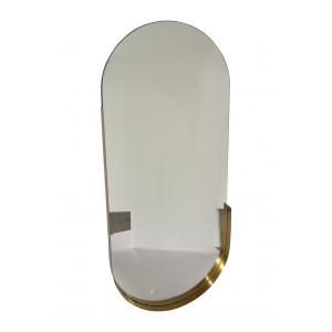Modern Bath Mirror Gold Stainless Steel Home Decor Mirror For Hotel Club Home