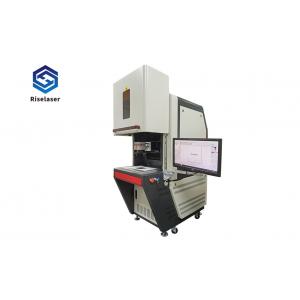 30W Enclosed Big Workbench Stainless Steel Laser Marking Machine For Metals
