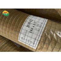 China 1/2 Inch 3ft Welded Wire Mesh Rolls , 30m Chicken Wire Rolls on sale