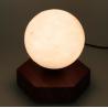 China new hexagon wooden magnetic floating levitate moon ball lamp night lighting wholesale