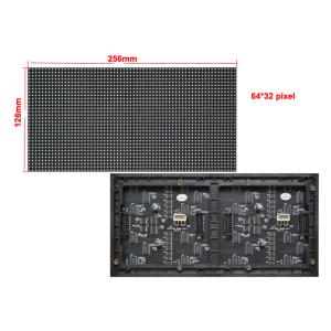 China P4 Indoor RGB LED Module with 4mm Pixel Pitch and 1200cd Brightness for High-Quality Video Walls wholesale