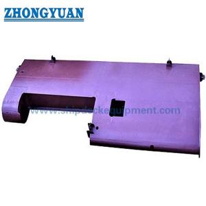China Fabricated Steel Flap Type Rudder Blade Marine Hydraulic Steering supplier