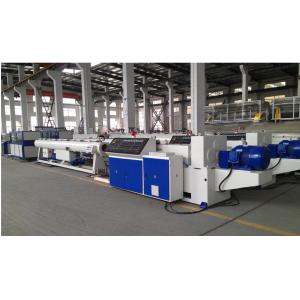 China Advanced Plastic PVC Pipe Extrusion Line , PVC Pipe Extruder Machine For Drainge supplier