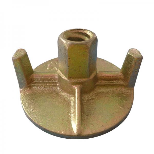 Scaffolding Formwork Accessories Anchor Nut 2 Wing Nut For DN15/17 Tie Rod