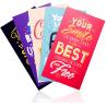 China Custom Printed Paper Blank Greeting Motivational Quote Cards wholesale