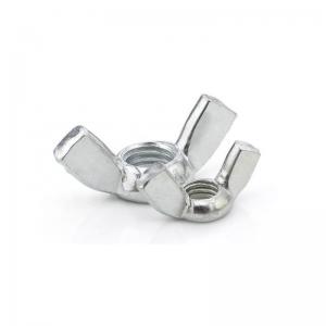 high-quality white galvanized wing nut nuts hand-tightened nuts DIN315