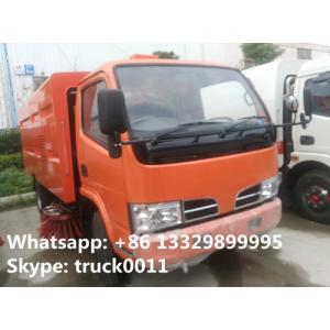 factory euro3 low price 5000 liters RHD road sweeper for sale,CLW brand 4*2 95hp street sweeper truck for sale