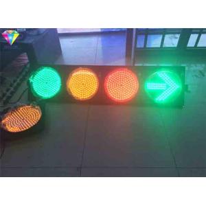 China Red Green Traffic LED Display Flashing Traffic Light Yellow / Red / Green With Arrows supplier