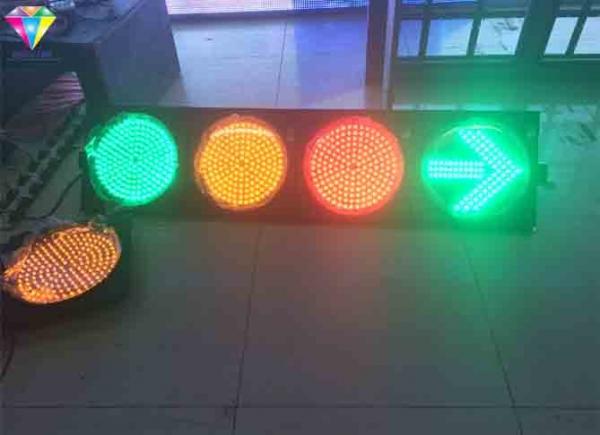 Red Green Traffic LED Display Flashing Traffic Light Yellow / Red / Green With